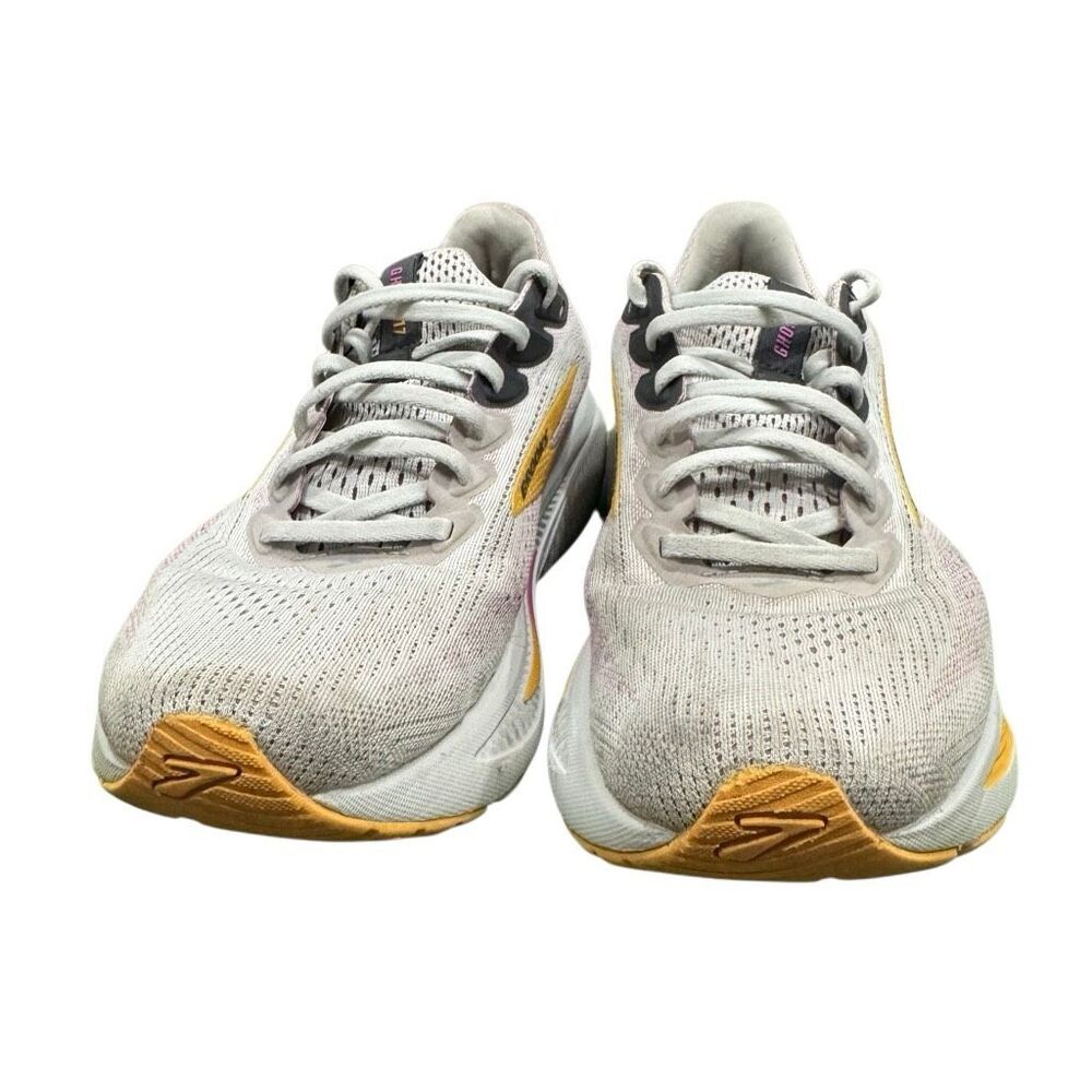 Brooks Womens Ghost 17 1204311B070 Gray Running Shoes Sneakers Size 9.5 B - Picture 7 of 8